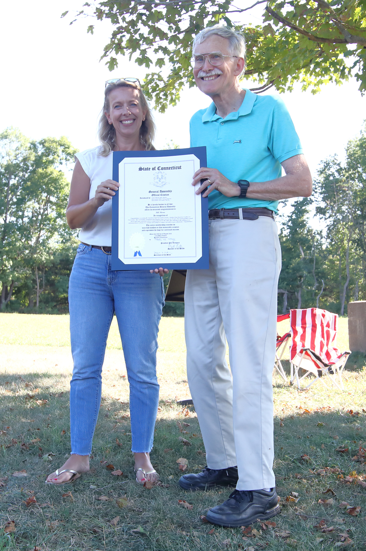 Special Gathering Honors Local Conservation Champion Bill Horne